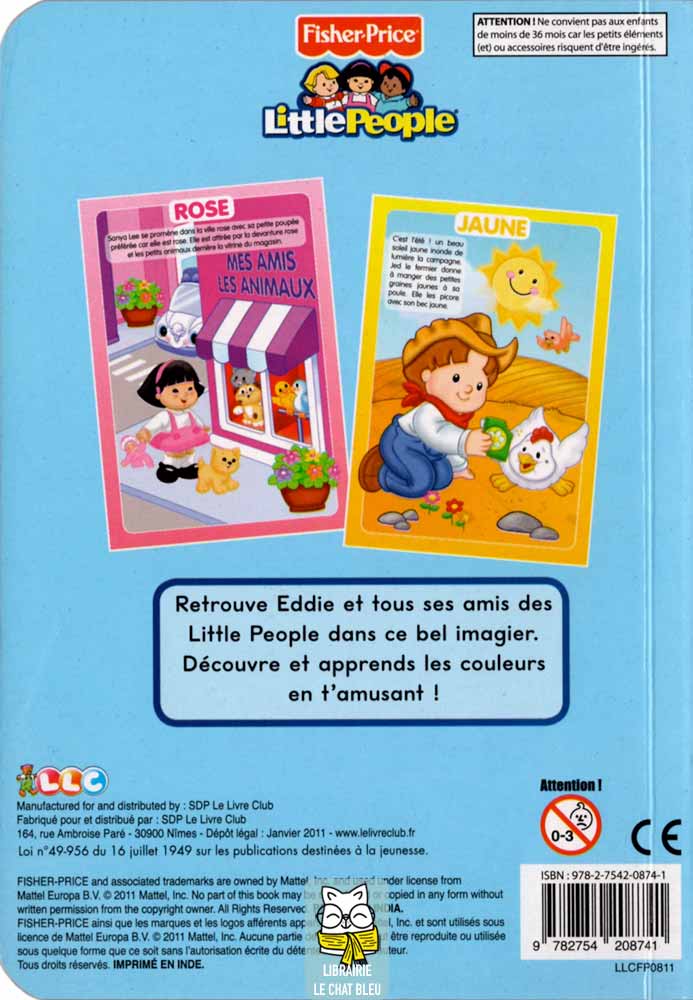 Découvre les couleurs avec les Little People