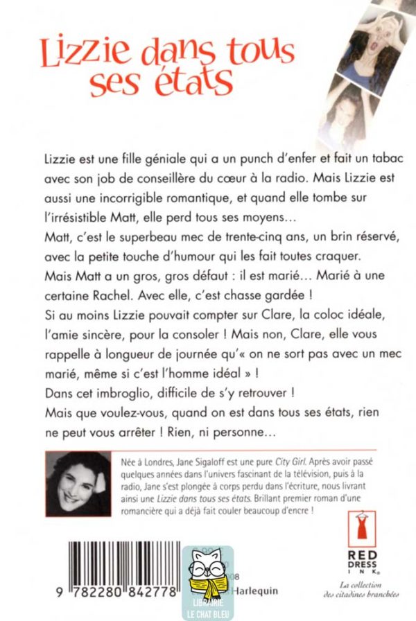 Lizzie dans tous ses états - Jane Sigaloff