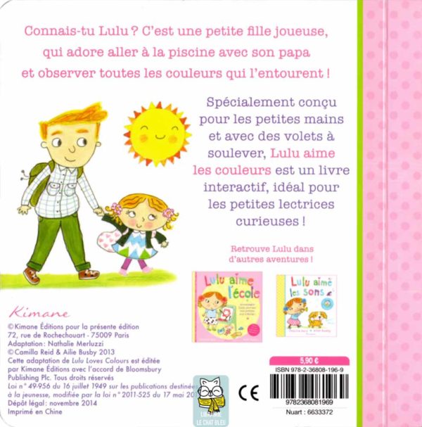 Lulu aime les couleurs - Camilla Reid