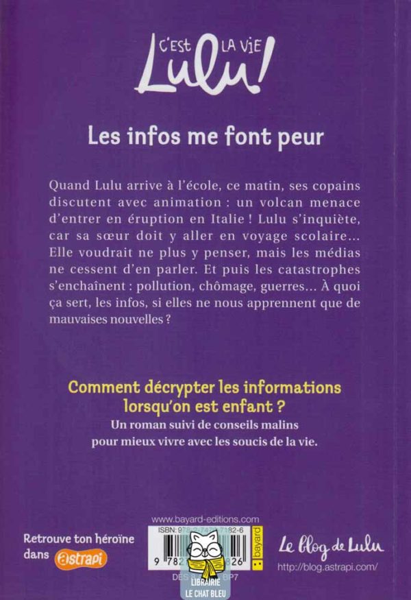 c'est la vie lulu t22 : les infos me font peur