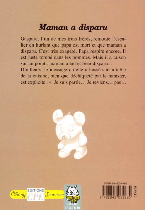 Maman a disparu - Éric Sanvoisin