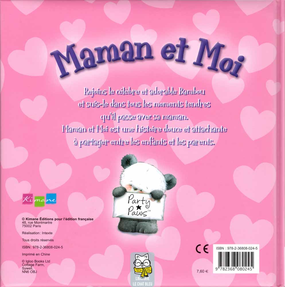 maman et moi : une histoire tendre à partager