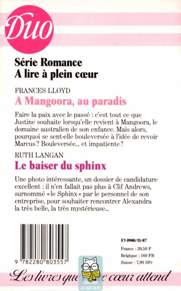 a mangoora, au paradis / le baiser du sphinx