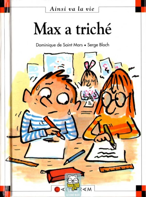 Max et Lili : Max a triché - Dominique de Saint Mars, Serge Bloch