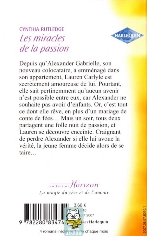 Les miracles de la passion - Livre Harlequin - Horizon 2125