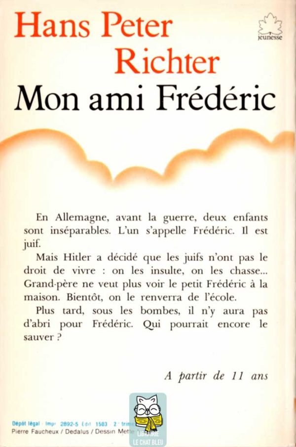 Mon ami Frédéric - Hans Peter Richter