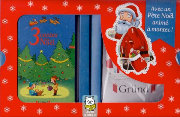Mon coffret de Noël : 3 contes et un Père Noël animé !