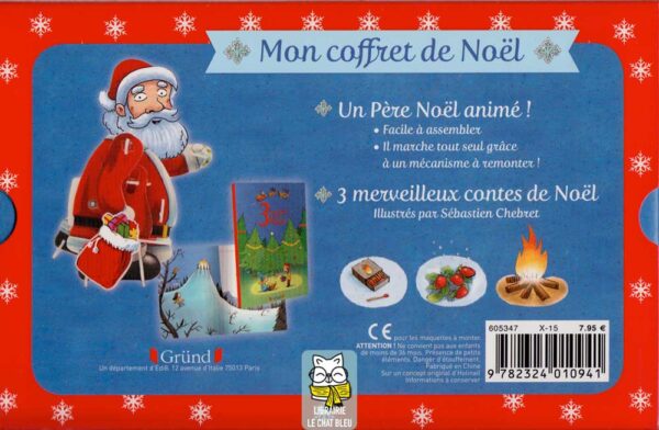 Mon coffret de Noël : 3 contes et un Père Noël animé !