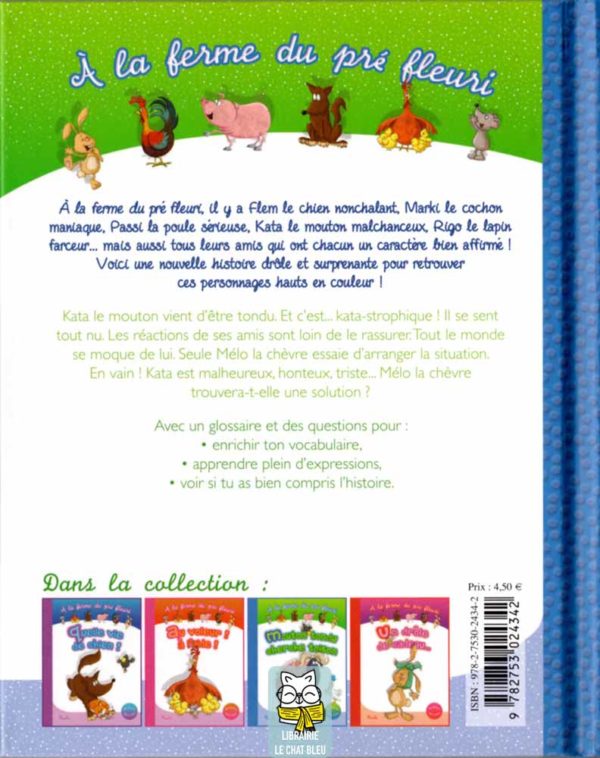 À la ferme du pré fleuri : mouton tondu cherche toison