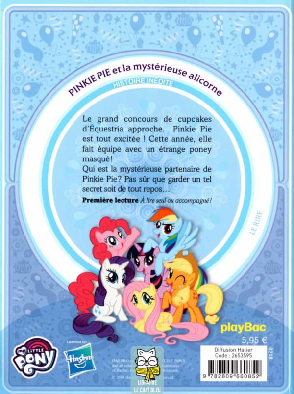 My Little Pony T4 : Pinkie Pie et la mystérieuse alicorne - Sophie Marvaud