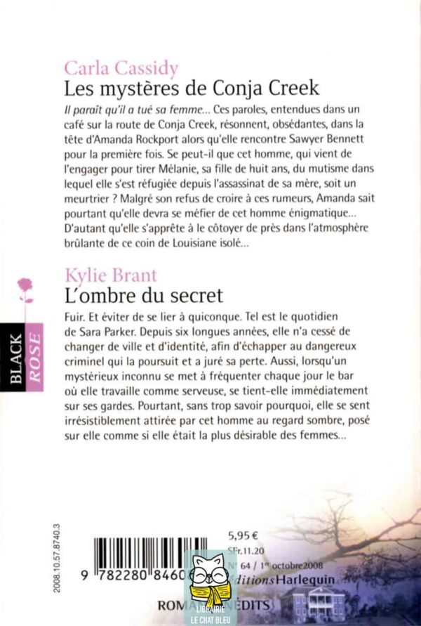 les mystères de conja creek / l'ombre du secret