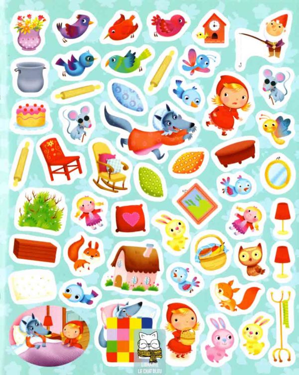 le petit chaperon rouge stickers et activités