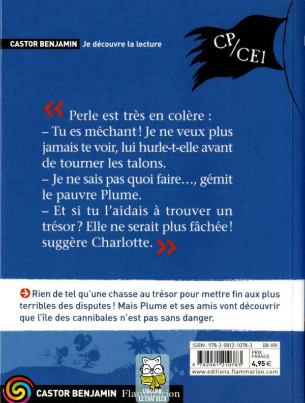 Plume le pirate T7 : Le trésor des cannibales - Paul Thiès