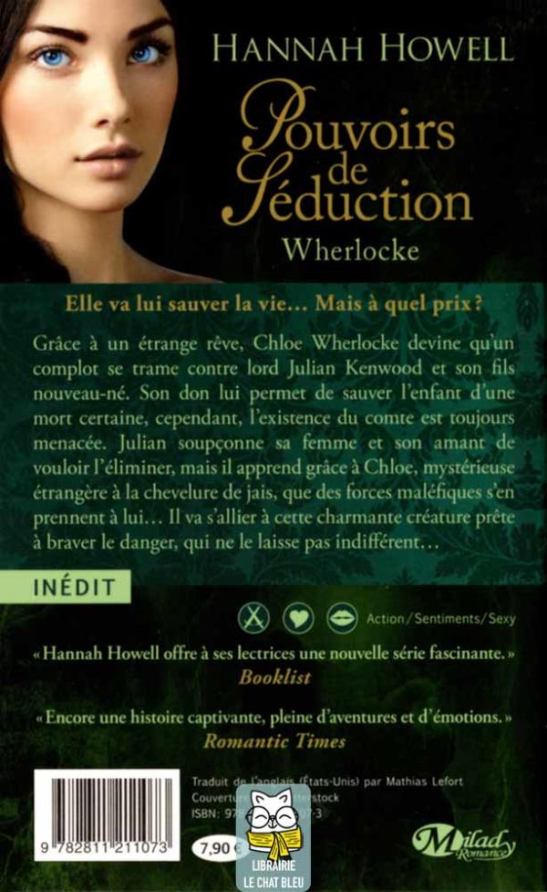 Wherlocke T1 : Pouvoirs de Séduction - Hannah Howell