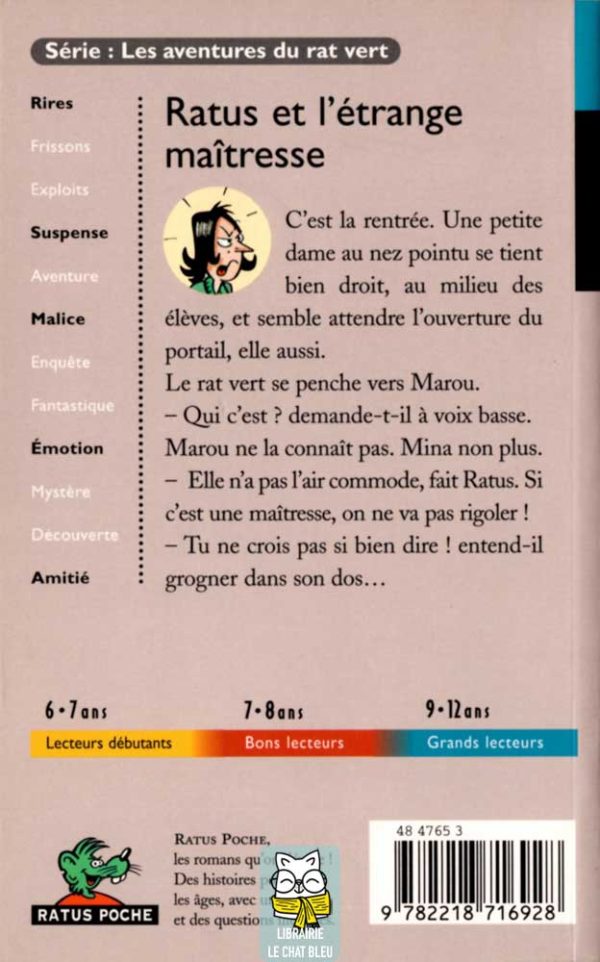 Ratus et l'étrange maîtresse - Jeanine et Jean Guion