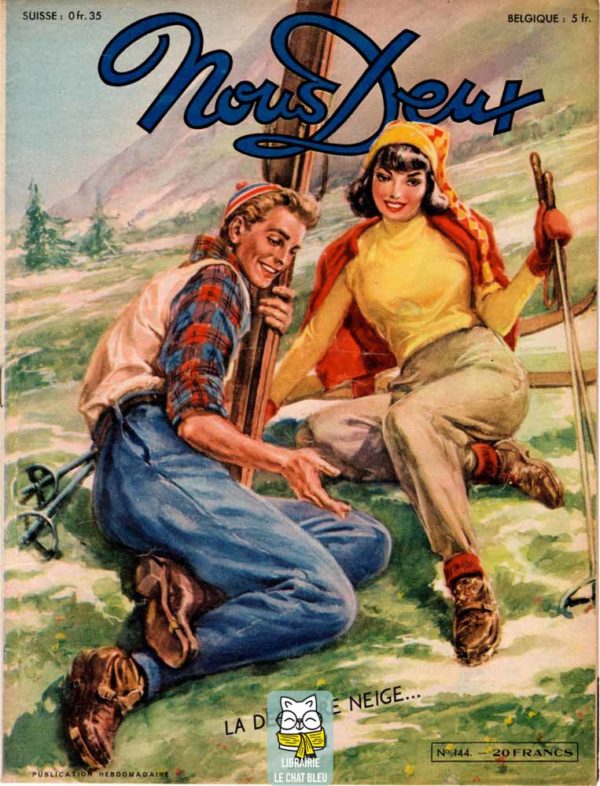 Revue Nous Deux N° 144 paru en 1950 : La dernière neige…