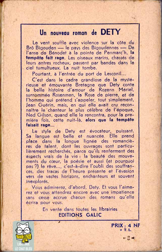 Rosenmen (La Rose de pierre) - Luc Dety