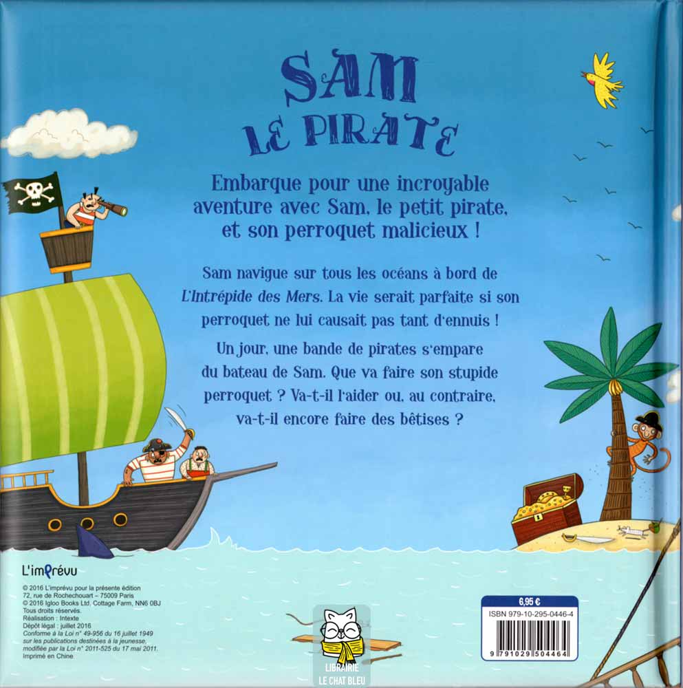 Sam le pirate - Jenny Woods