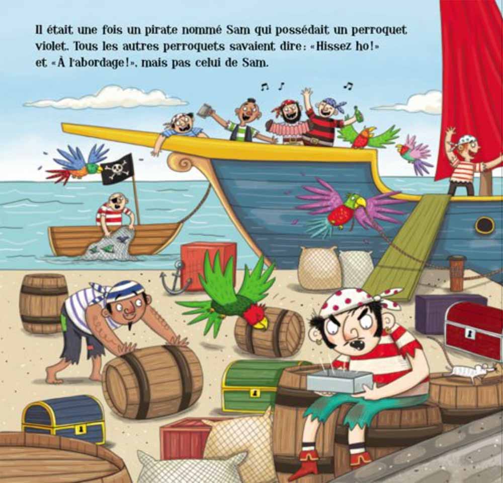 Sam le pirate - Jenny Woods