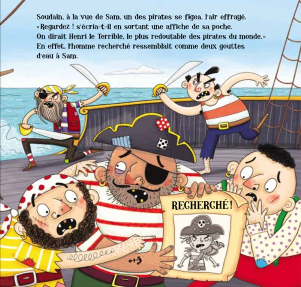 Sam le pirate - Jenny Woods
