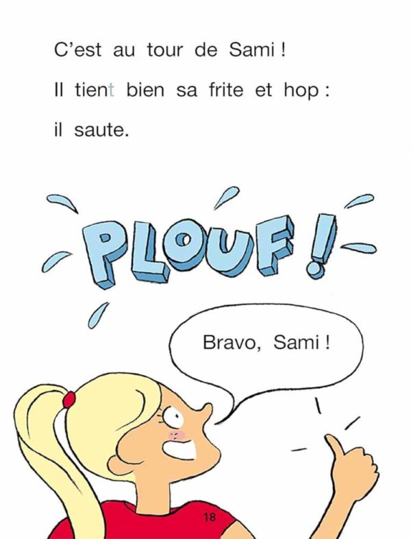 J'apprends à lire avec Sami et Julie : Plouf ! - Laurence Lesbre