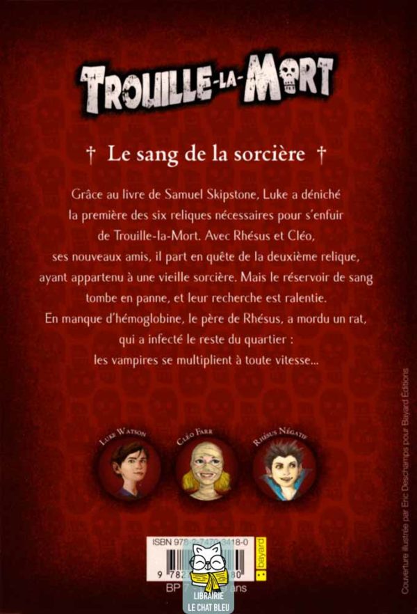 trouille la mort t2 : le sang de la sorcière