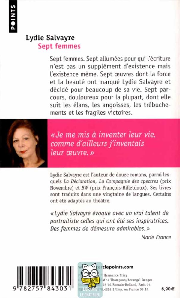 Sept femmes - Lydie Salvayre