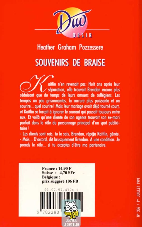Souvenirs de braise - Heather Graham Pozzessere