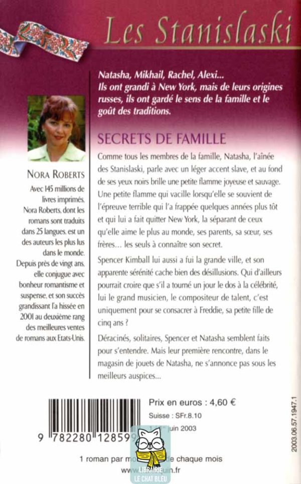 Les Stanislaski T1 : Secrets de famille - Nora Roberts