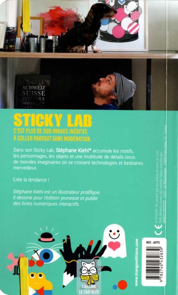 le sticky lab de stéphane kiehl : 500 stickers d'artiste