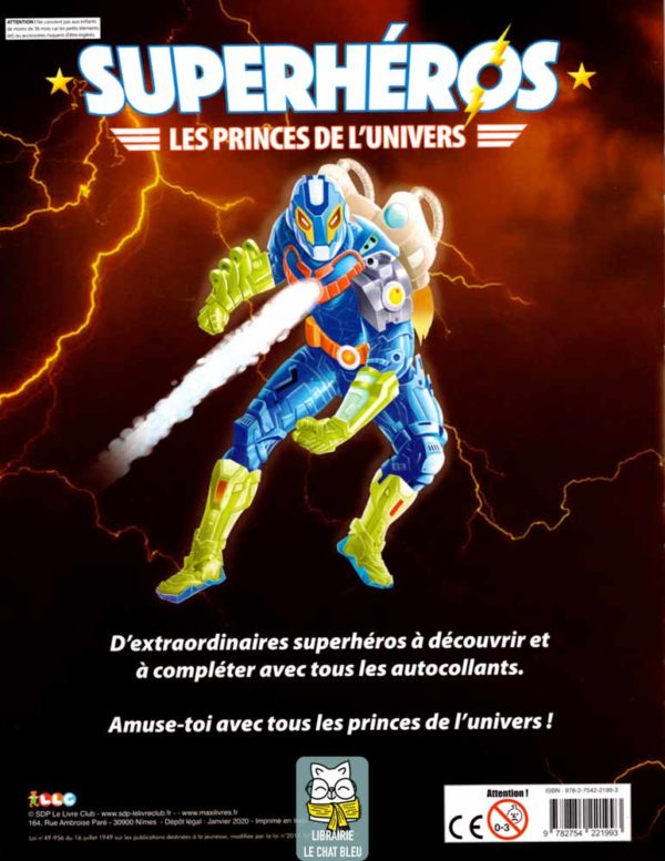 superhéros : les princes de l'univers