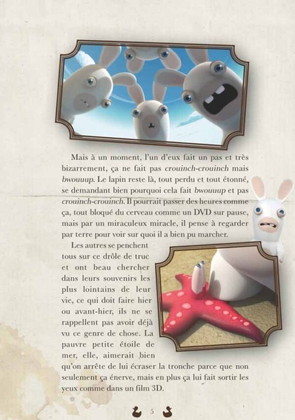 The lapins crétins : Les extraordinaires stories T1 - Fabrice Ravier