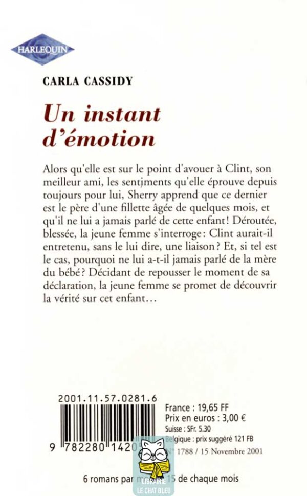 Un instant d'émotion - Carla Cassidy