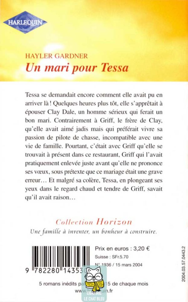 Un mari pour Tessa - Hayler Gardner