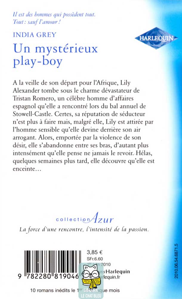 Play-boy & Milliardaire : Un mystérieux play-boy - India Grey