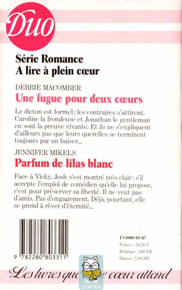 une fugue pour deux coeurs / parfum de lilas blanc