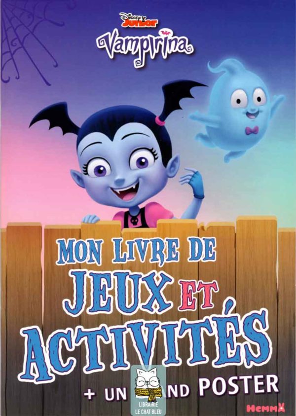 vampirina mon livre de jeux et activités