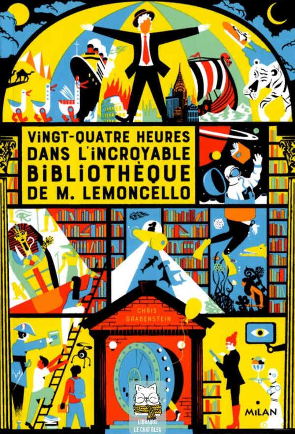 vingt-quatre heures dans l'incroyable bibliothèque de M. lemoncello