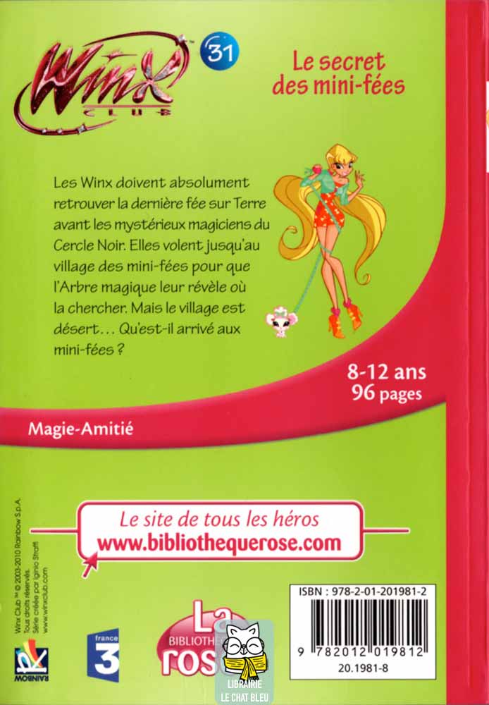 winx club t31 : le secret des mini fées