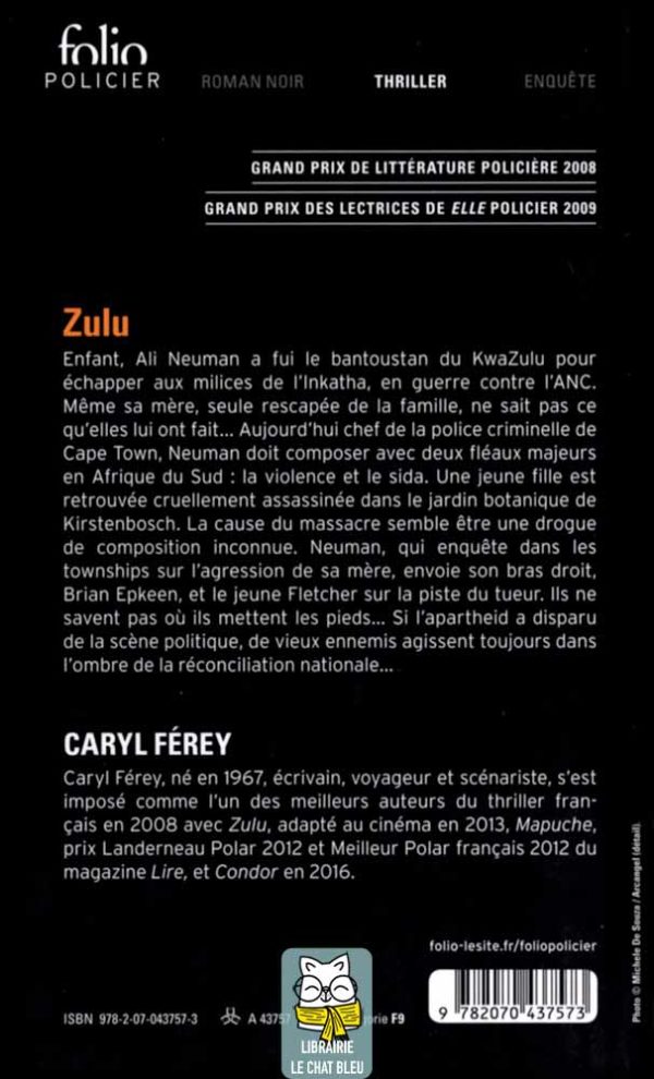 Zulu - Caryl Férey